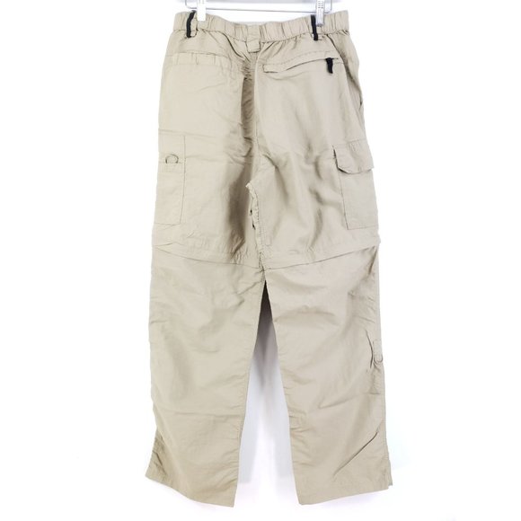 Canyon River Convertible Pants Men's Size Large Tan Gusseted - Picture 2 of 8